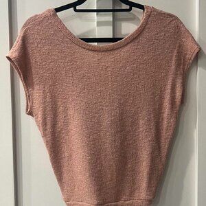 J.Roberts Women's Pink Crop-top